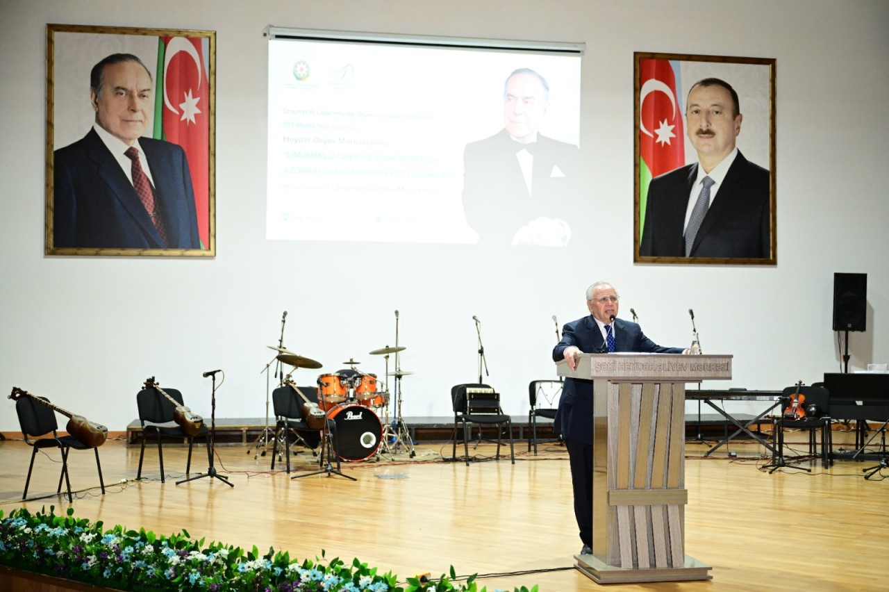 “Ümummilli Lider Heydər Əliyev və Azərbaycanın mədəniyyət dəyərləri” mövzusunda tədbir keçirildi - FOTOLAR